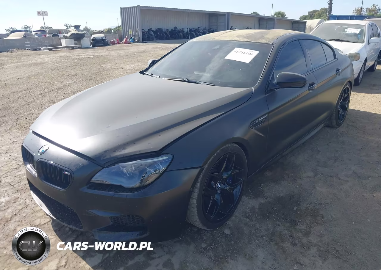 2017 BMW M6 Gran Coupe VIN:WBS6E9C51HG437329 - 2
