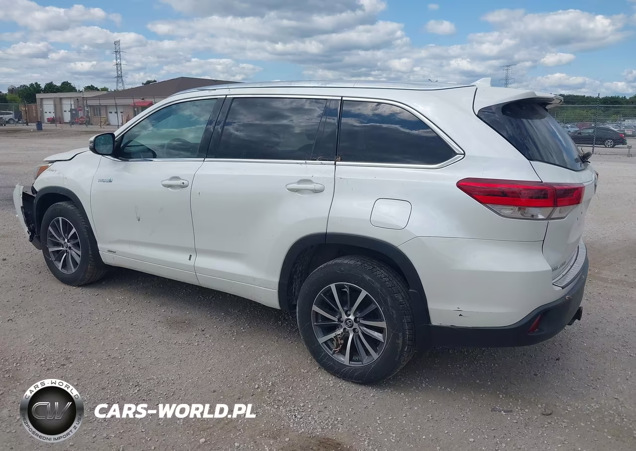2018 Toyota Highlander Hybrid Xle VIN:5TDJGRFH6JS039160 - 3