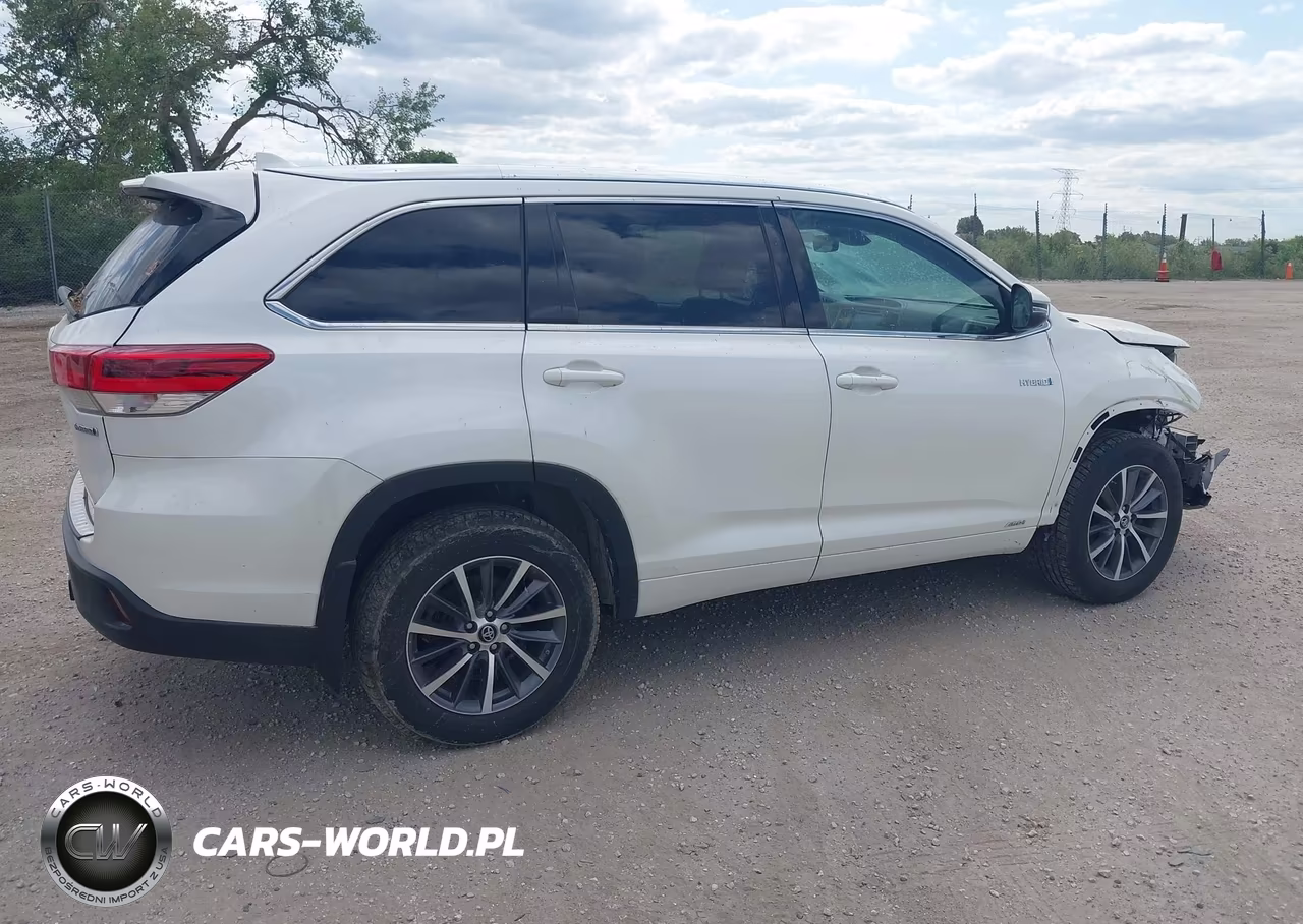 2018 Toyota Highlander Hybrid Xle VIN:5TDJGRFH6JS039160 - 4