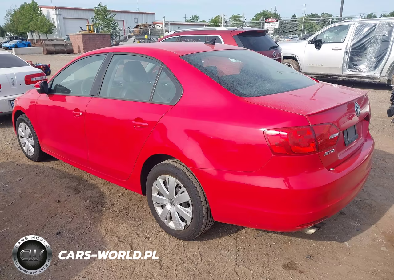 2014 Volkswagen Jetta 1.8T Se VIN:3VWD17AJ5EM420028 - 3