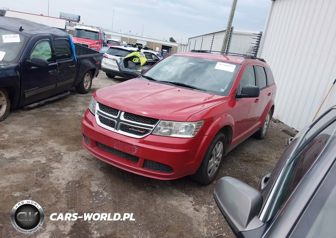 2016 Dodge Journey Se VIN:3C4PDCAB7GT166842 - 2