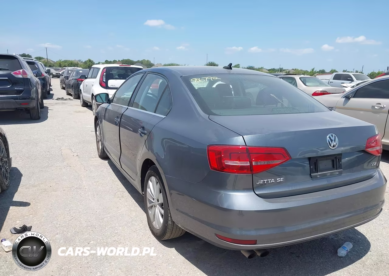 2015 Volkswagen Jetta 1.8T Se VIN:3VWD17AJXFM254204 - 3