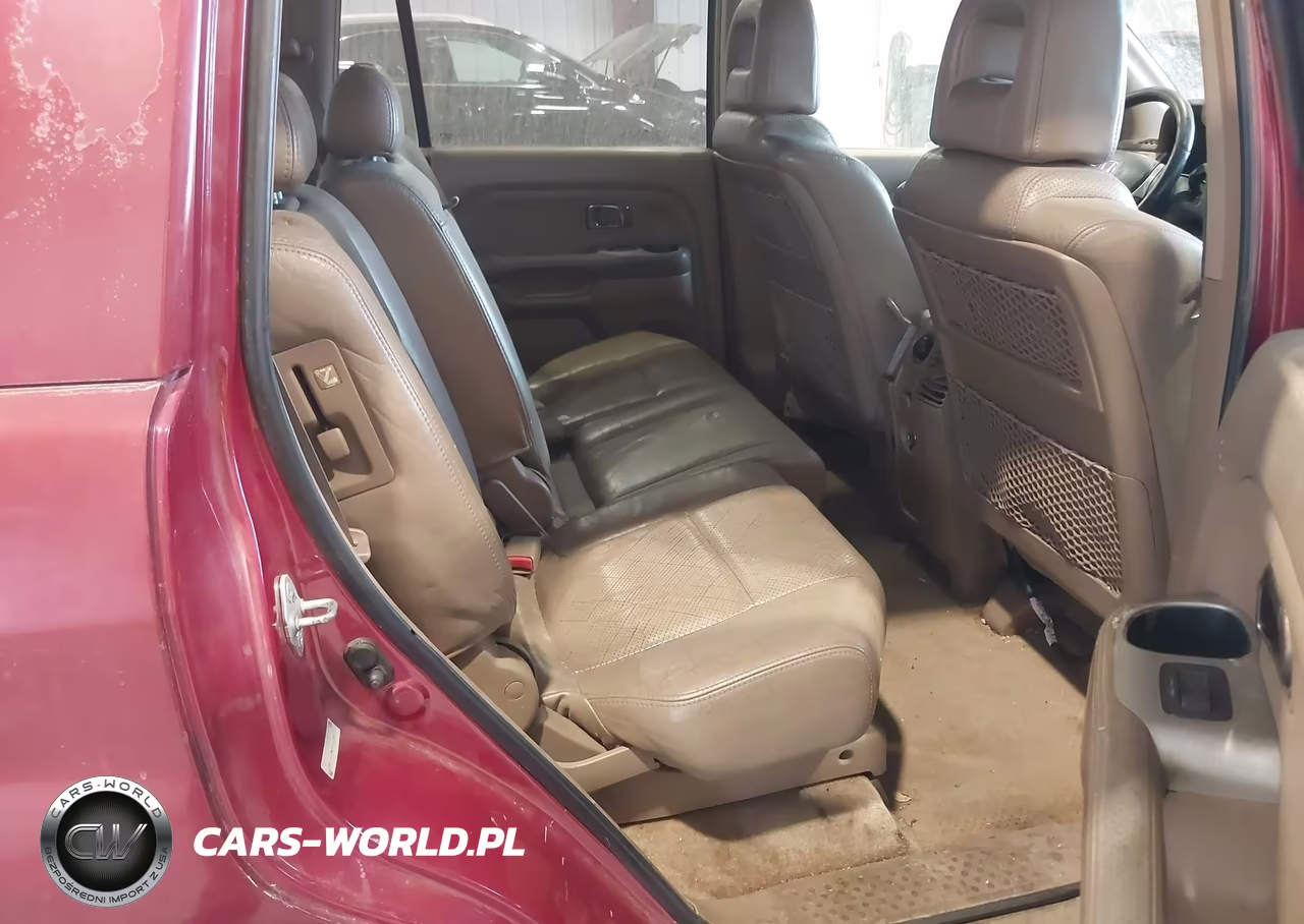 2004 Honda Pilot Ex-L VIN:2HKYF18504H513667 - 8