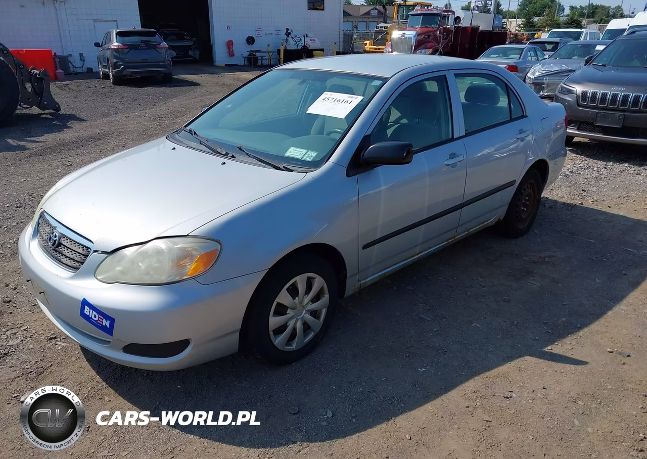 2008 Toyota Corolla Ce VIN:2T1BR32E98C888709 - 2