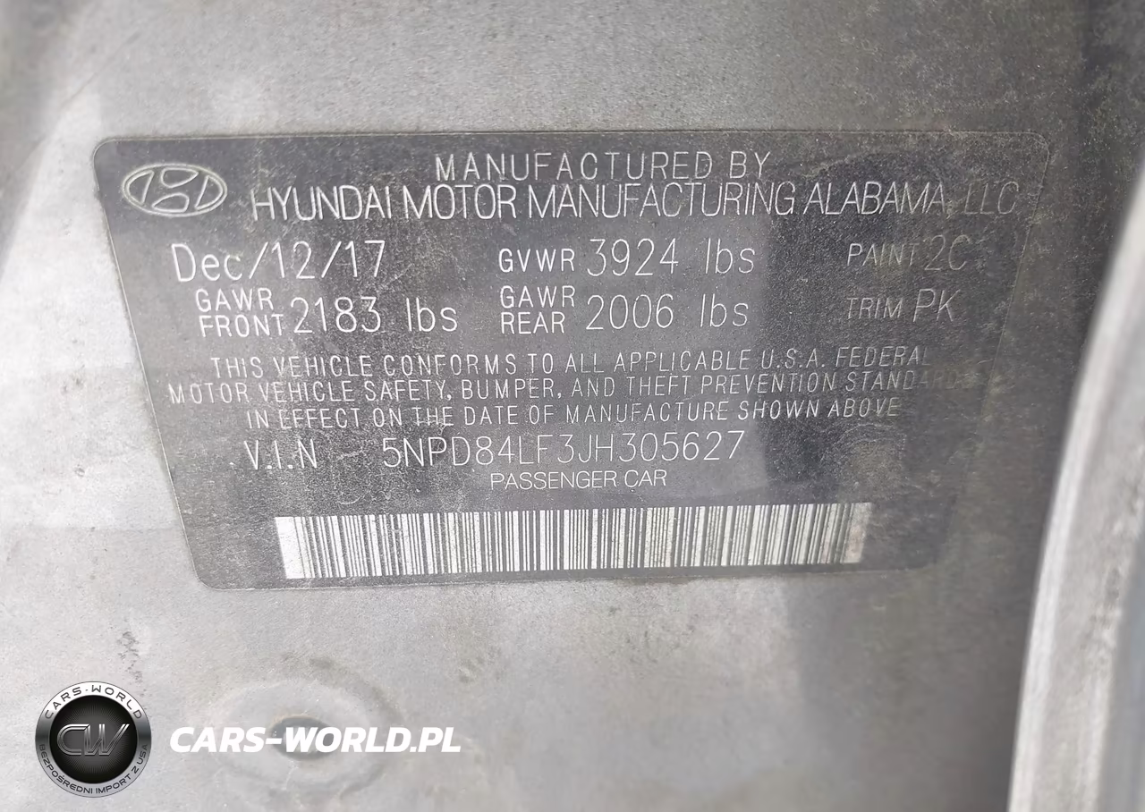 2018 Hyundai Elantra Value Edition VIN:5NPD84LF3JH305627 - 9
