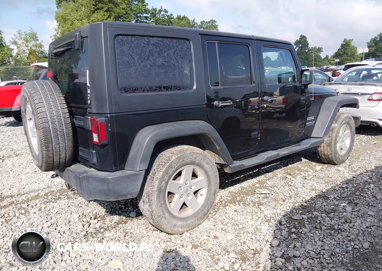 2017 Jeep Wrangler Unlimited Sport VIN:1C4BJWDG5HL696879 - 4