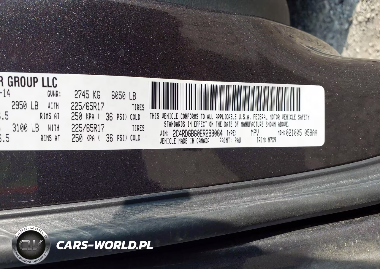 2014 Dodge Grand Caravan Se 30Th Anniversary VIN:2C4RDGBG0ER299064 - 9