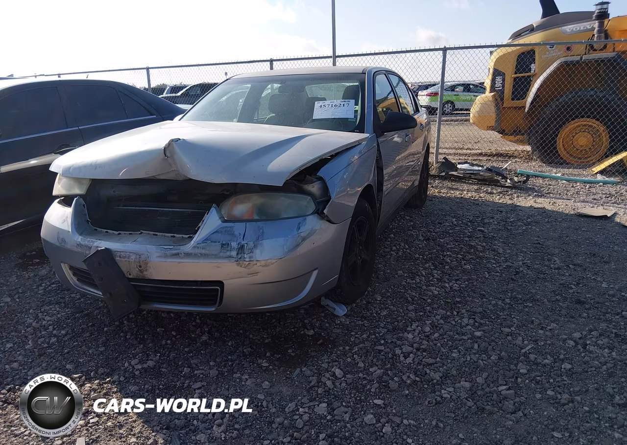 2007 Chevrolet Malibu Ls W-1Ls VIN:1G1ZS58F07F123725 - 2