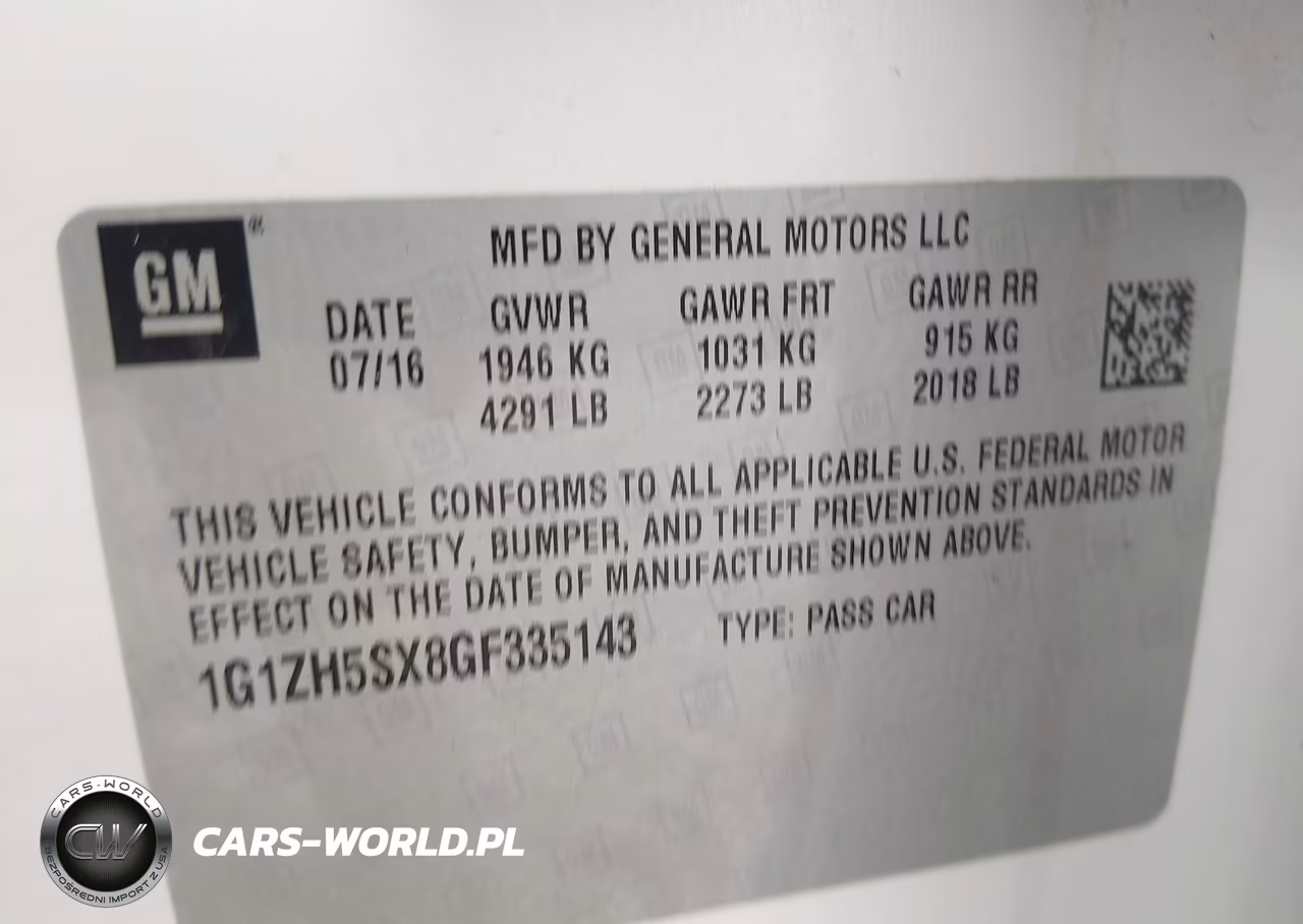 2016 Chevrolet Malibu Premier VIN:1G1ZH5SX8GF335143 - 9