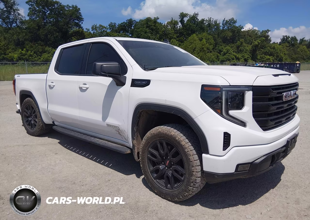 2023 GMC Sierra 1500 4Wd Short Box Elevation With 3Sb