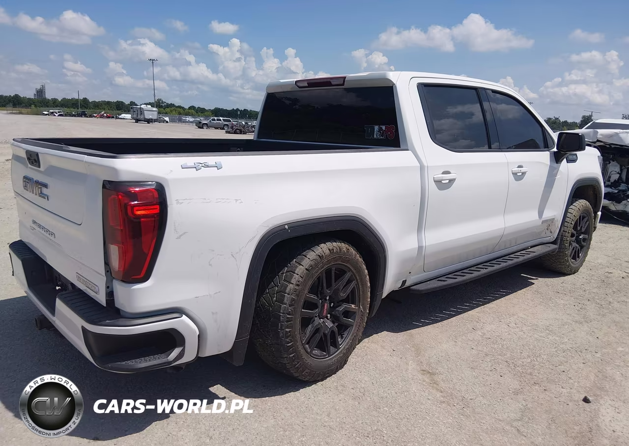 2023 GMC Sierra 1500 4Wd Short Box Elevation With 3Sb VIN:3GTUUCED7PG263997 - 4