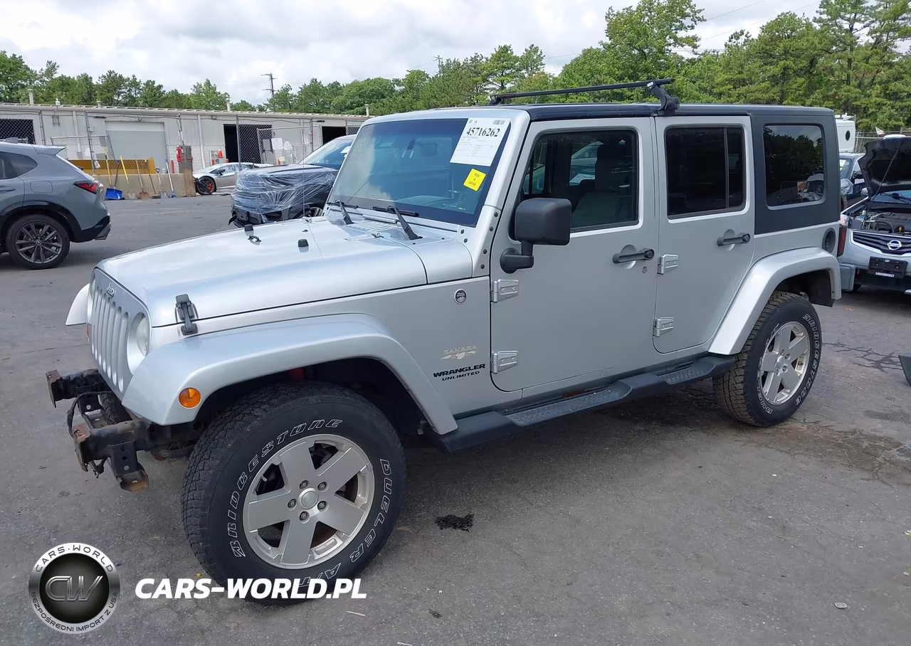 2008 Jeep Wrangler Unlimited Sahara VIN:1J8GA59198L627190 - 2