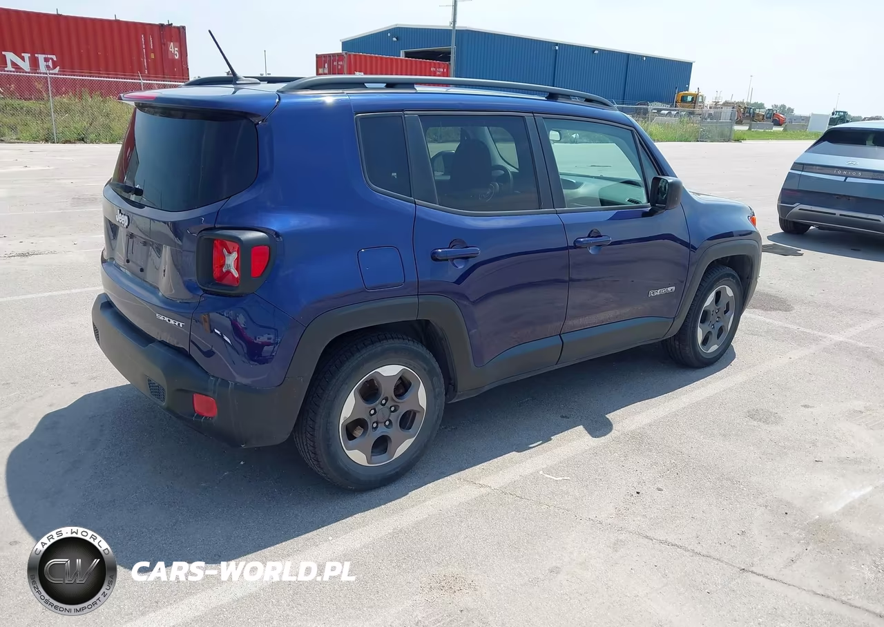 2017 Jeep Renegade Sport VIN:ZACCJAAB5HPF14254 - 4