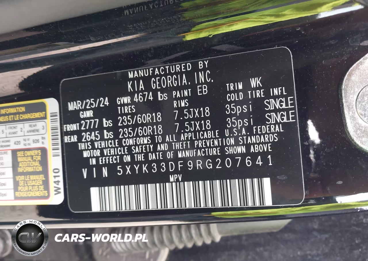 2024 Kia Sportage Ex VIN:5XYK33DF9RG207641 - 9
