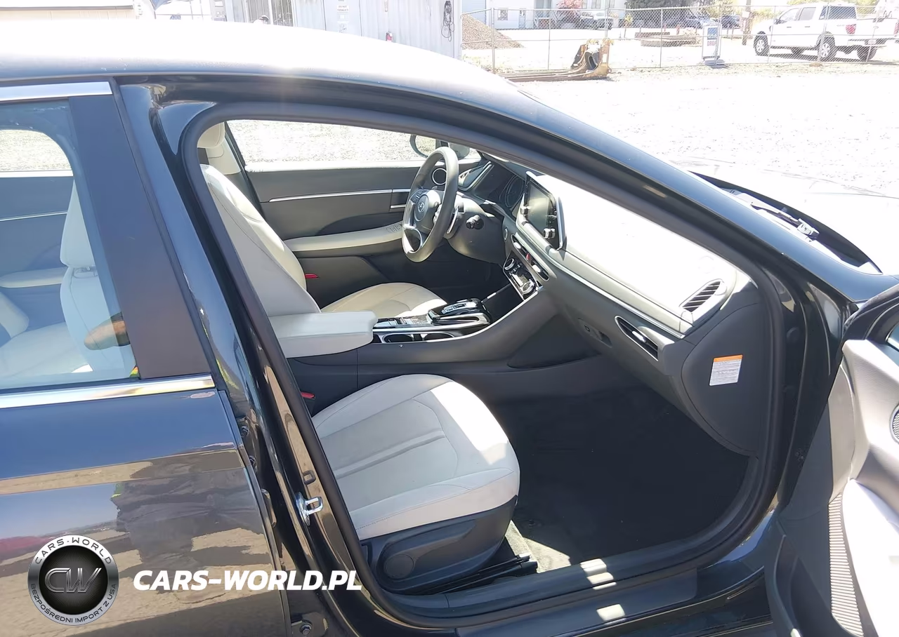 2021 Hyundai Sonata Blue VIN:KMHL24JJ8MA030588 - 5