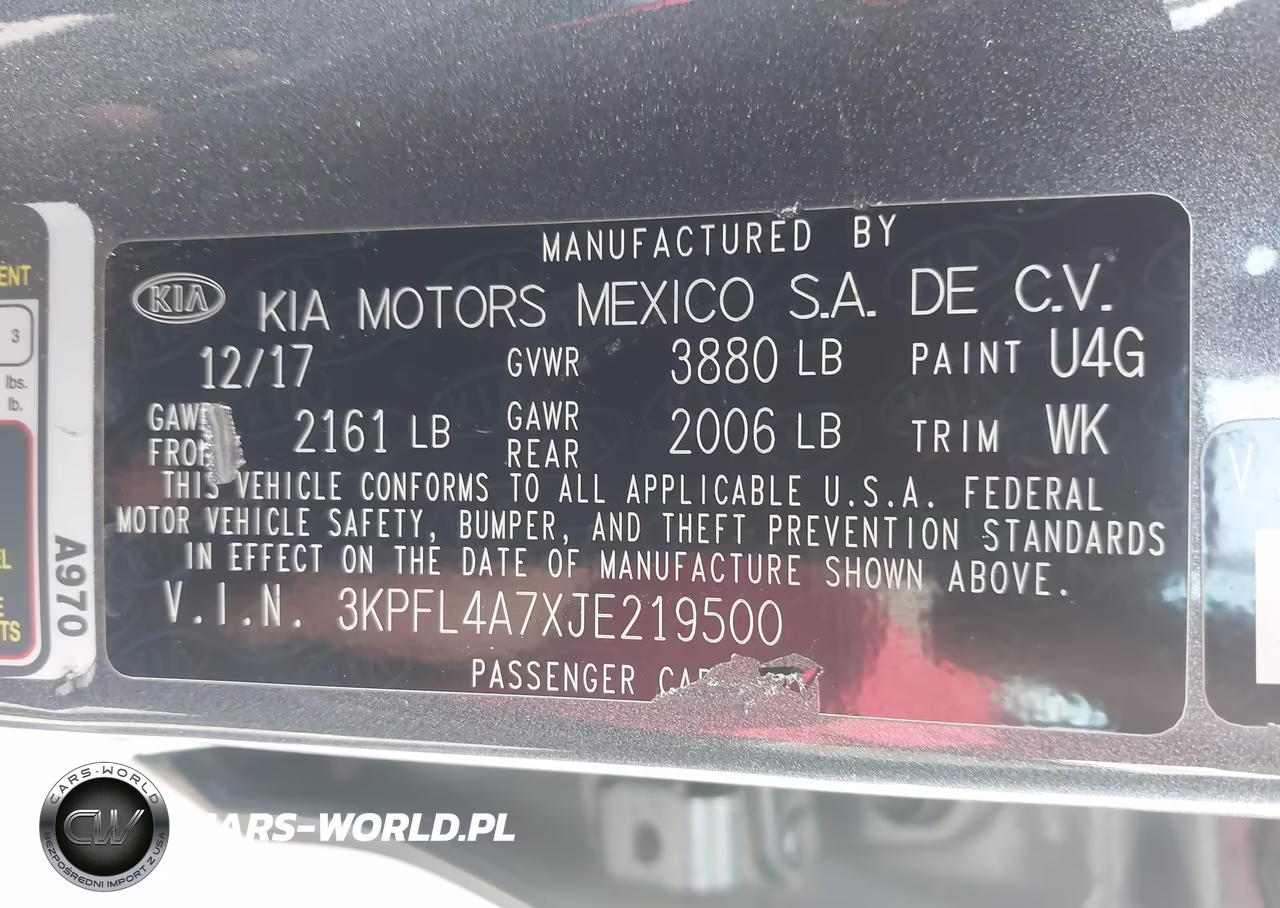 2018 Kia Forte S VIN:3KPFL4A7XJE219500 - 9