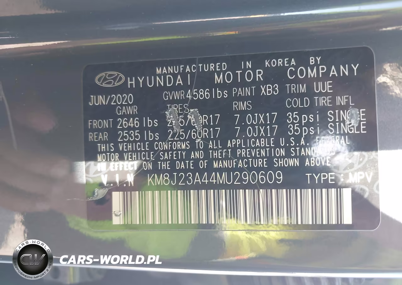 2021 Hyundai Tucson Se VIN:KM8J23A44MU290609 - 9