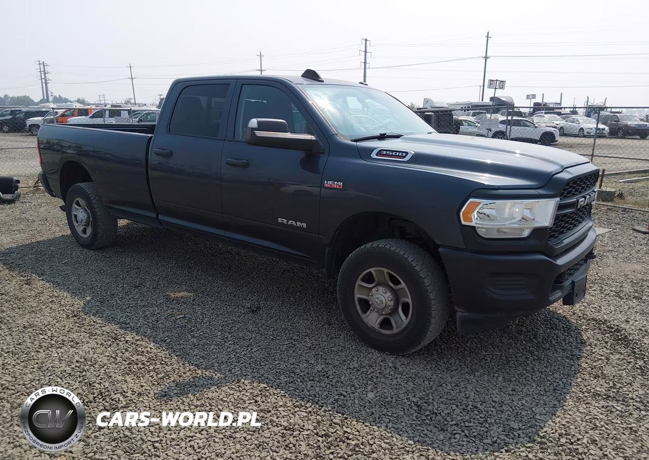 2020 Ram 3500 Tradesman 4X4 8' Box