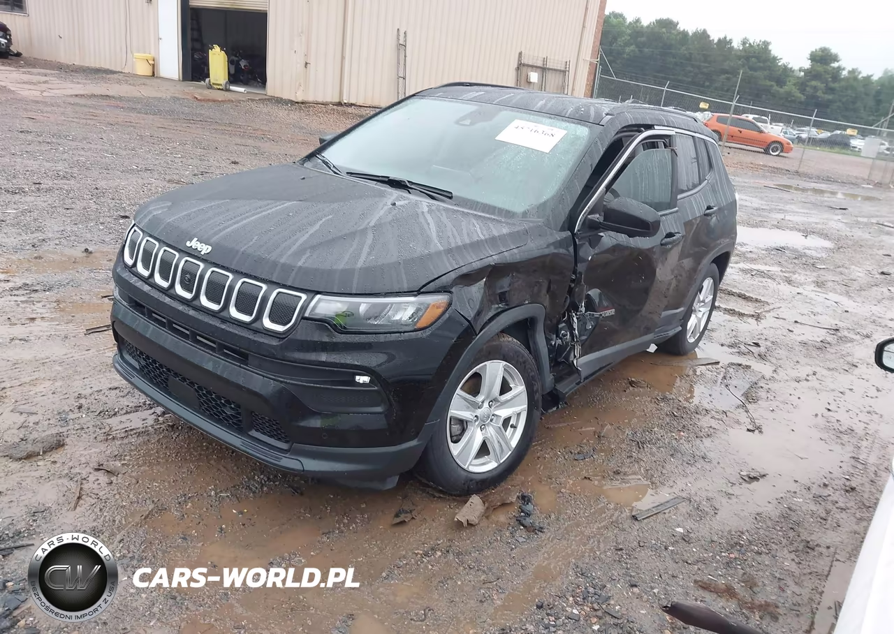 2022 Jeep Compass Latitude Fwd VIN:3C4NJCBB6NT139093 - 2