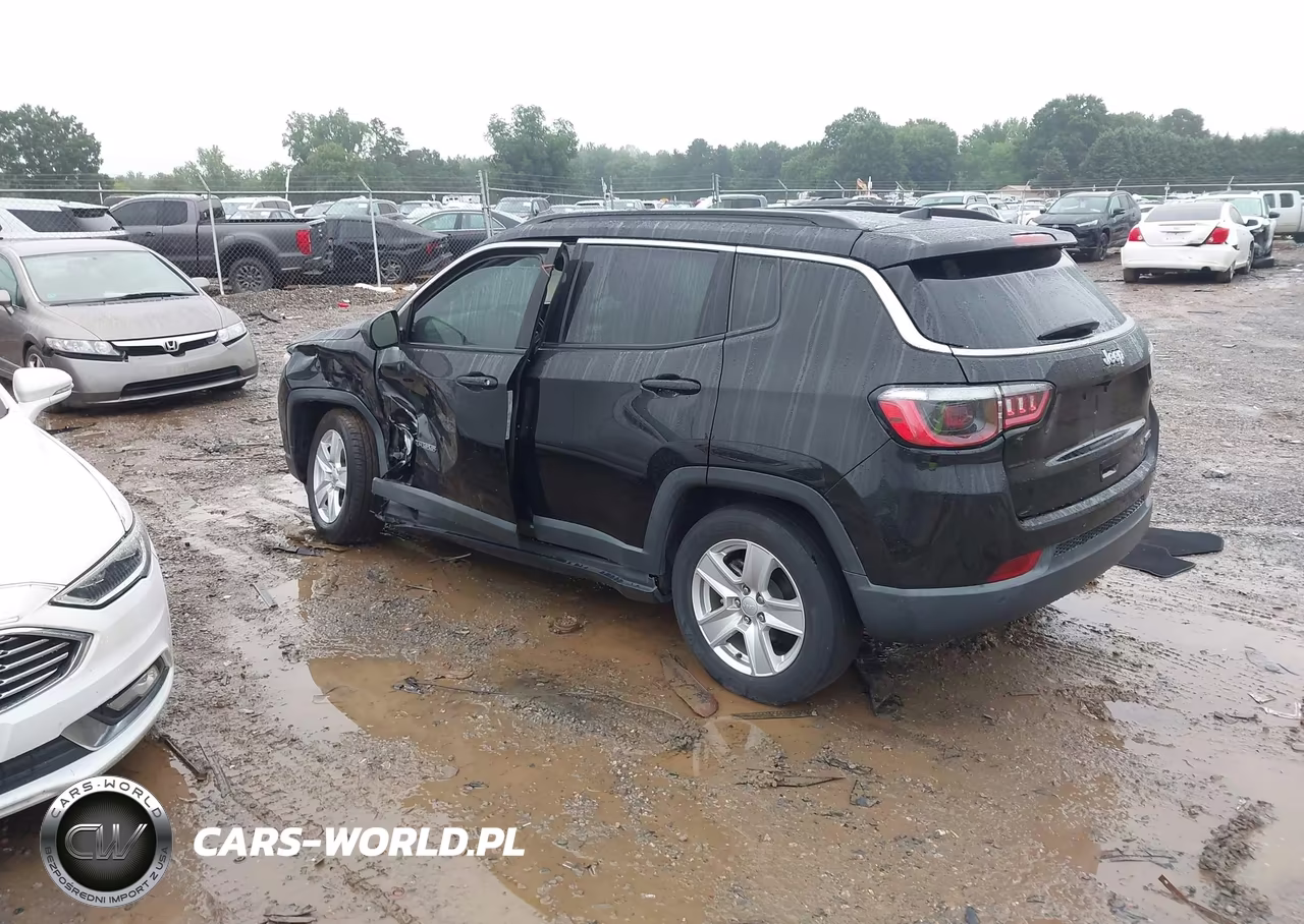 2022 Jeep Compass Latitude Fwd VIN:3C4NJCBB6NT139093 - 3