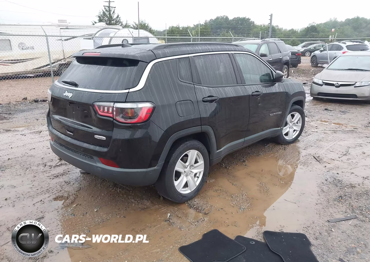 2022 Jeep Compass Latitude Fwd VIN:3C4NJCBB6NT139093 - 4