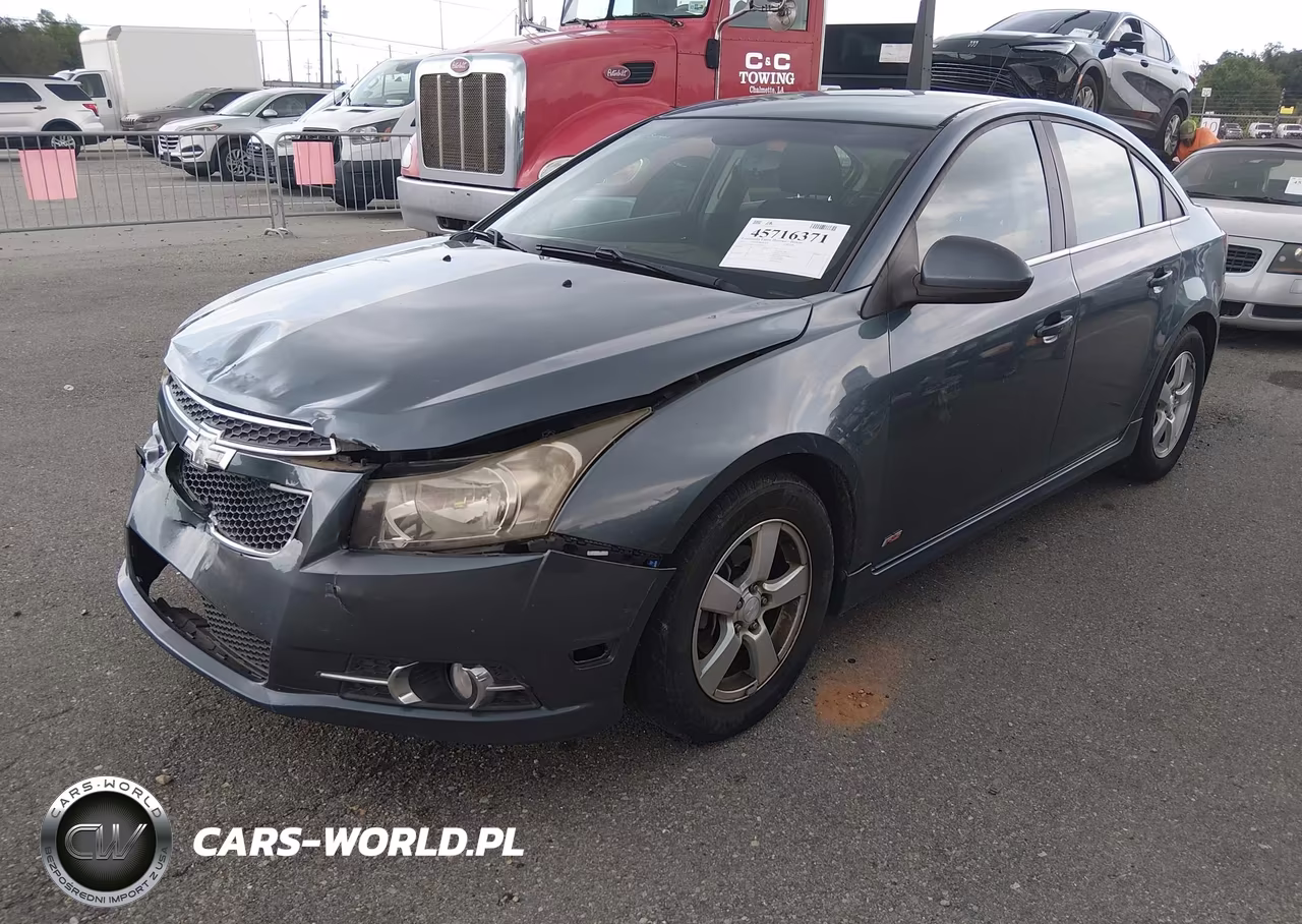 2012 Chevrolet Cruze 1Lt VIN:1G1PF5SC2C7291879 - 2