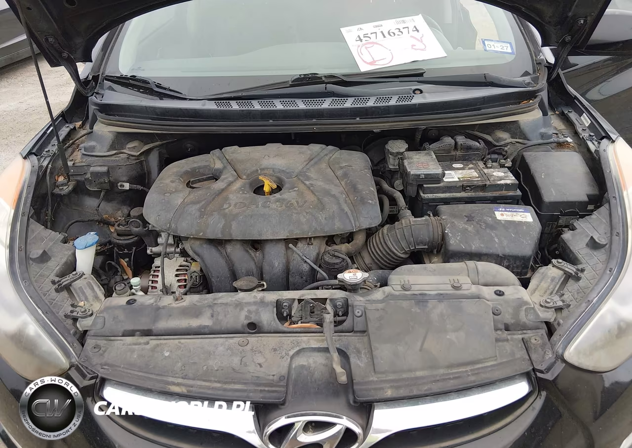 2013 Hyundai Elantra Gls VIN:KMHDH4AE2DU556879 - 10
