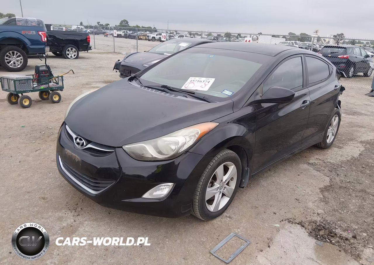 2013 Hyundai Elantra Gls VIN:KMHDH4AE2DU556879 - 2