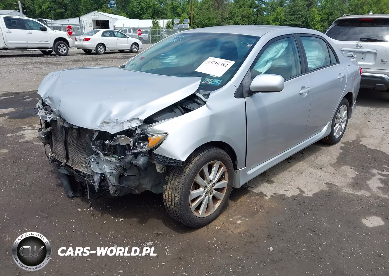 2009 Toyota Corolla S VIN:2T1BU40E89C107428 - 2