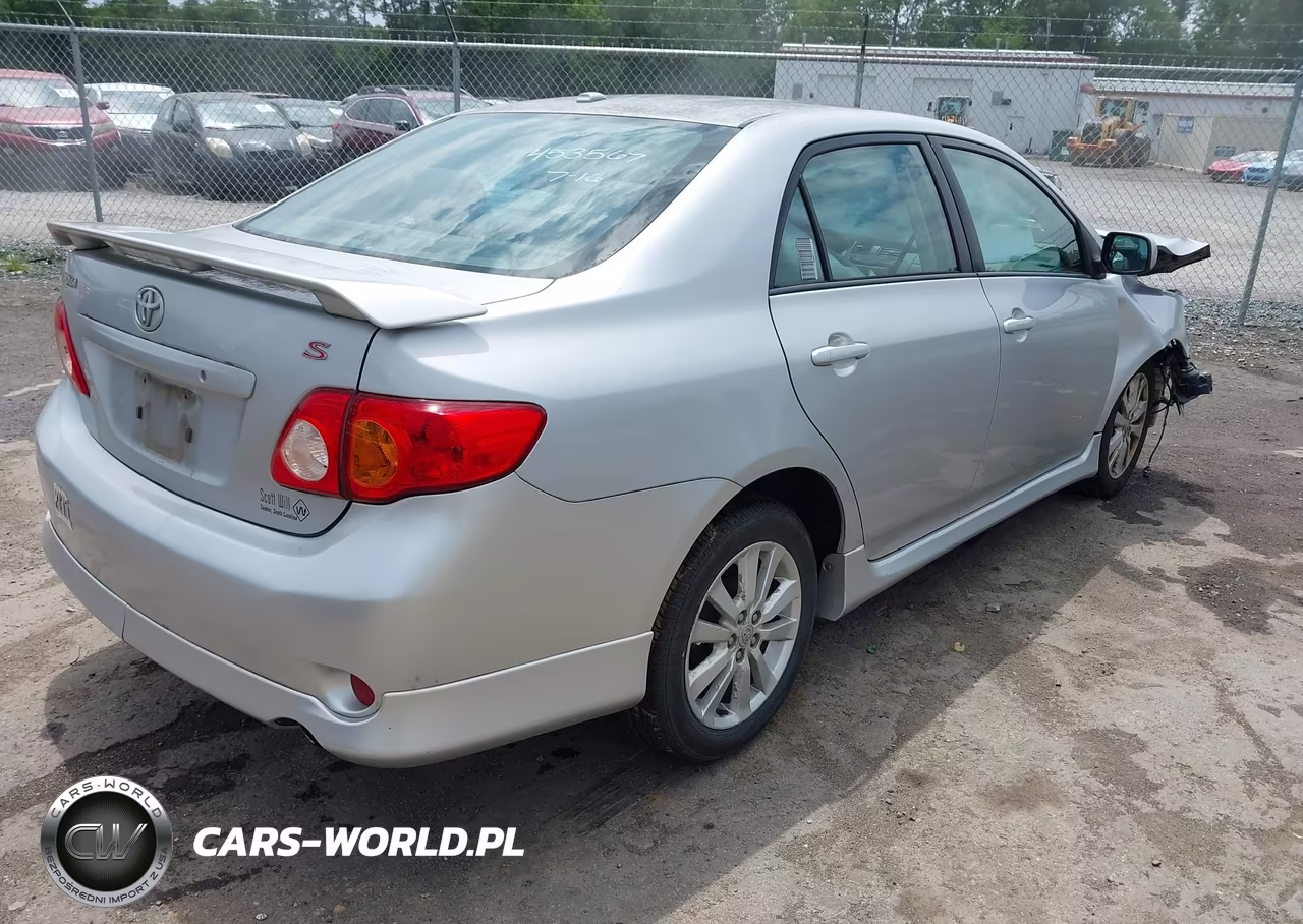2009 Toyota Corolla S VIN:2T1BU40E89C107428 - 4