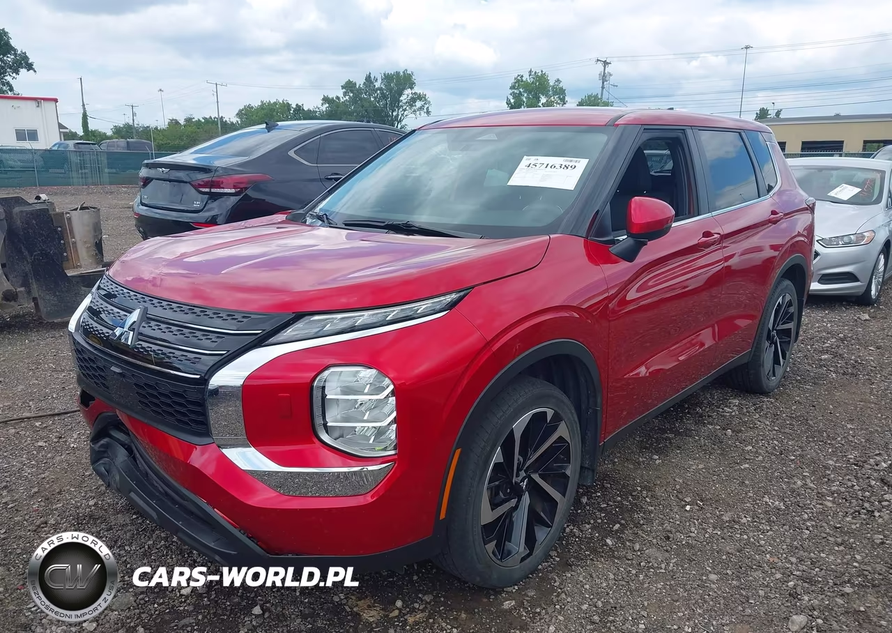 2022 Mitsubishi Outlander Es 2.5 S-Awc VIN:JA4J4TA84NZ086425 - 2