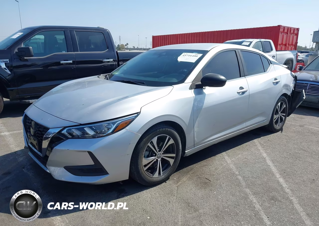 2021 Nissan Sentra Sv Xtronic Cvt VIN:3N1AB8CV7MY328194 - 2