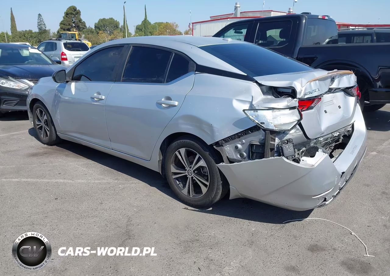 2021 Nissan Sentra Sv Xtronic Cvt VIN:3N1AB8CV7MY328194 - 3