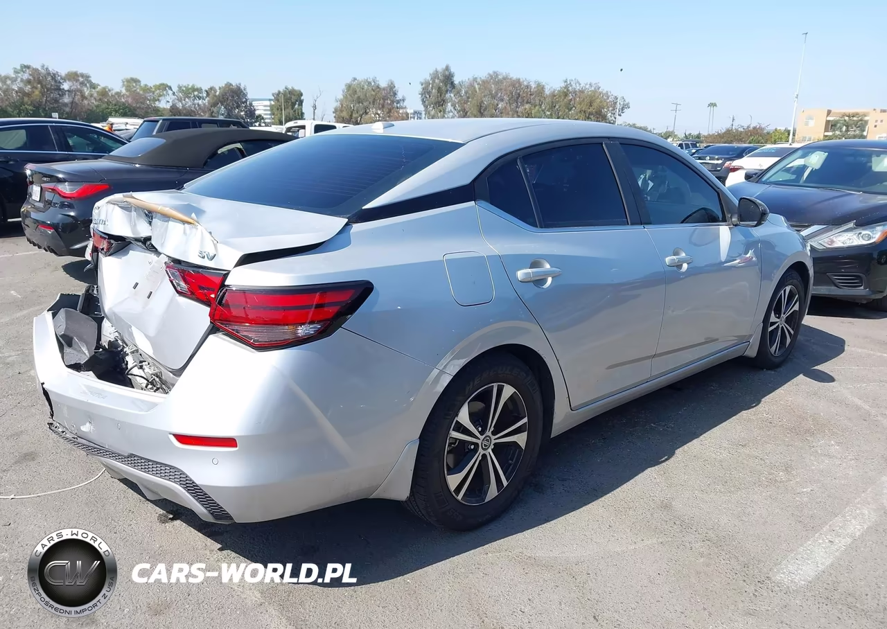 2021 Nissan Sentra Sv Xtronic Cvt VIN:3N1AB8CV7MY328194 - 4