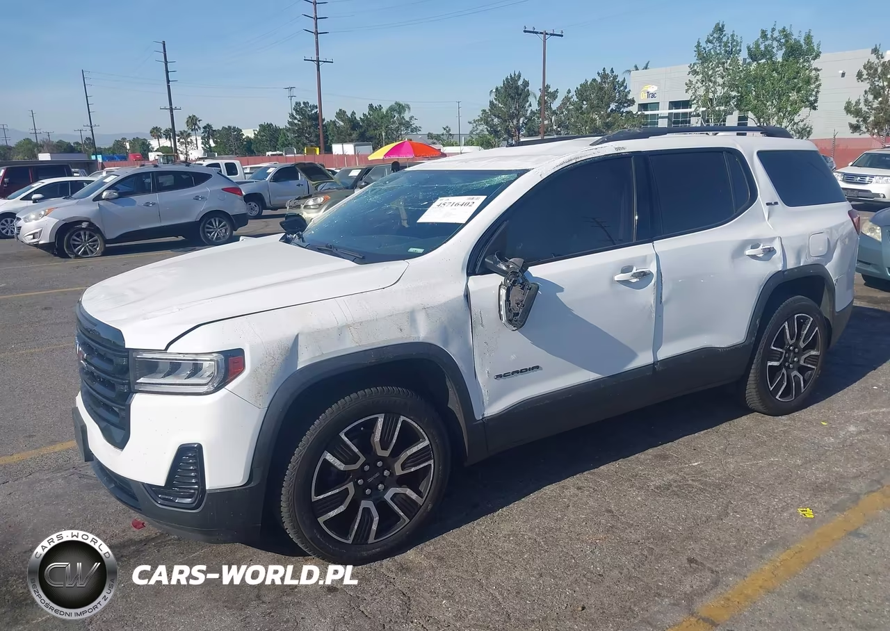 2021 GMC Acadia Fwd Sle VIN:1GKKNKLA3MZ198444 - 2