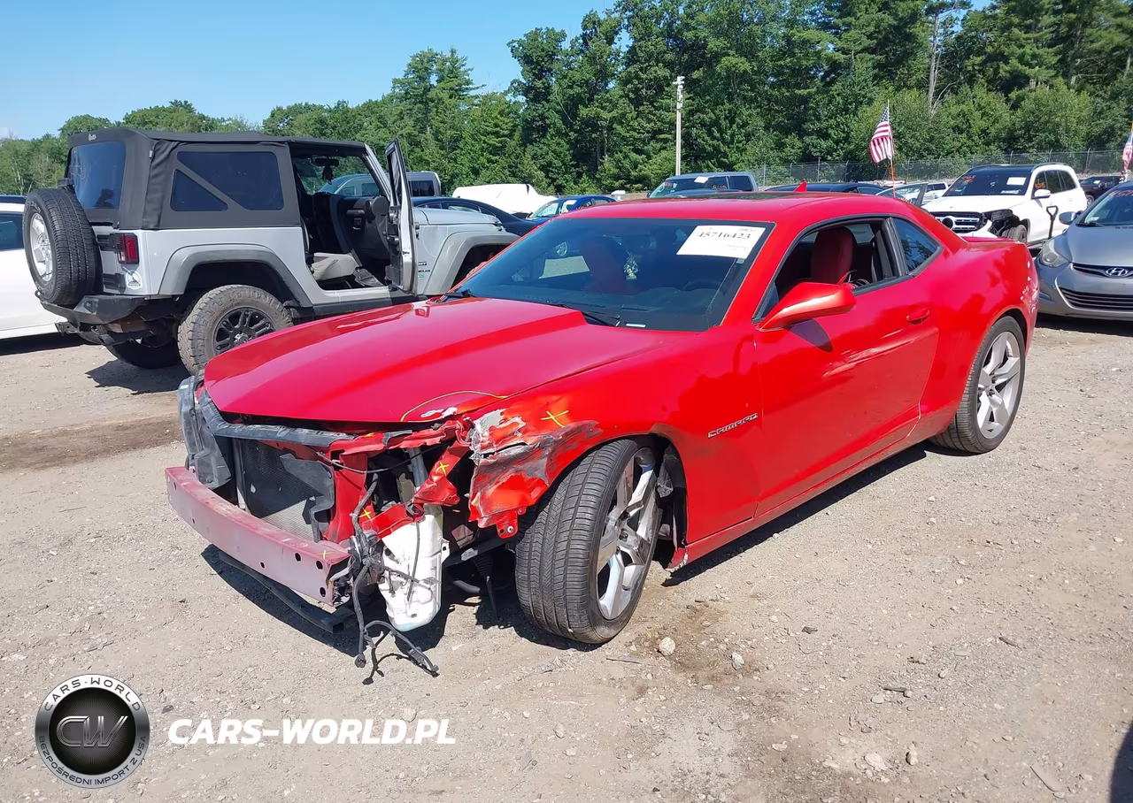 2012 Chevrolet Camaro 2Lt VIN:2G1FC1E36C9169954 - 2