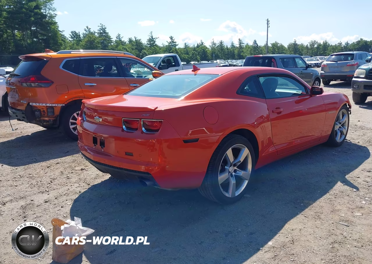 2012 Chevrolet Camaro 2Lt VIN:2G1FC1E36C9169954 - 4