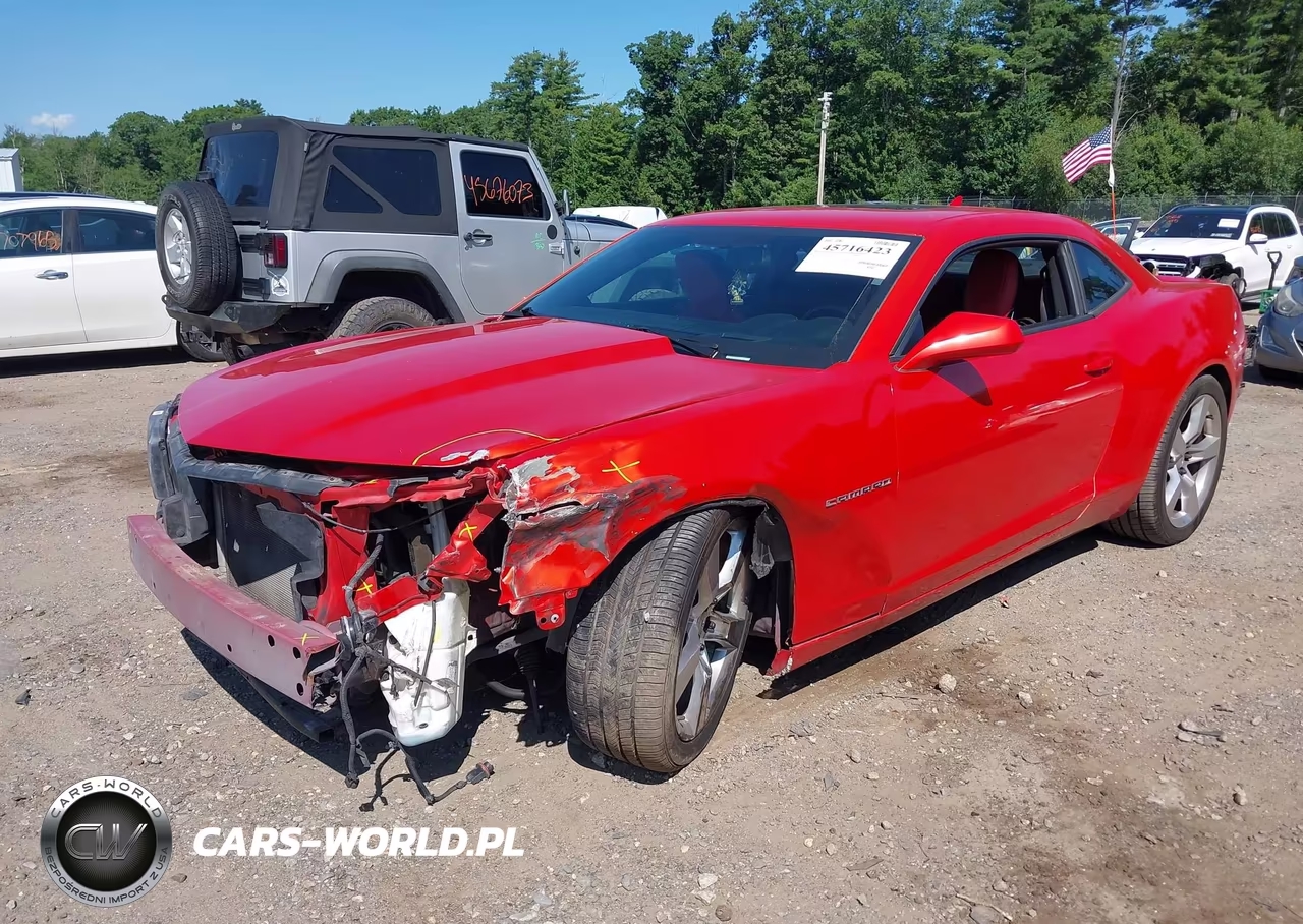 2012 Chevrolet Camaro 2Lt VIN:2G1FC1E36C9169954 - 6