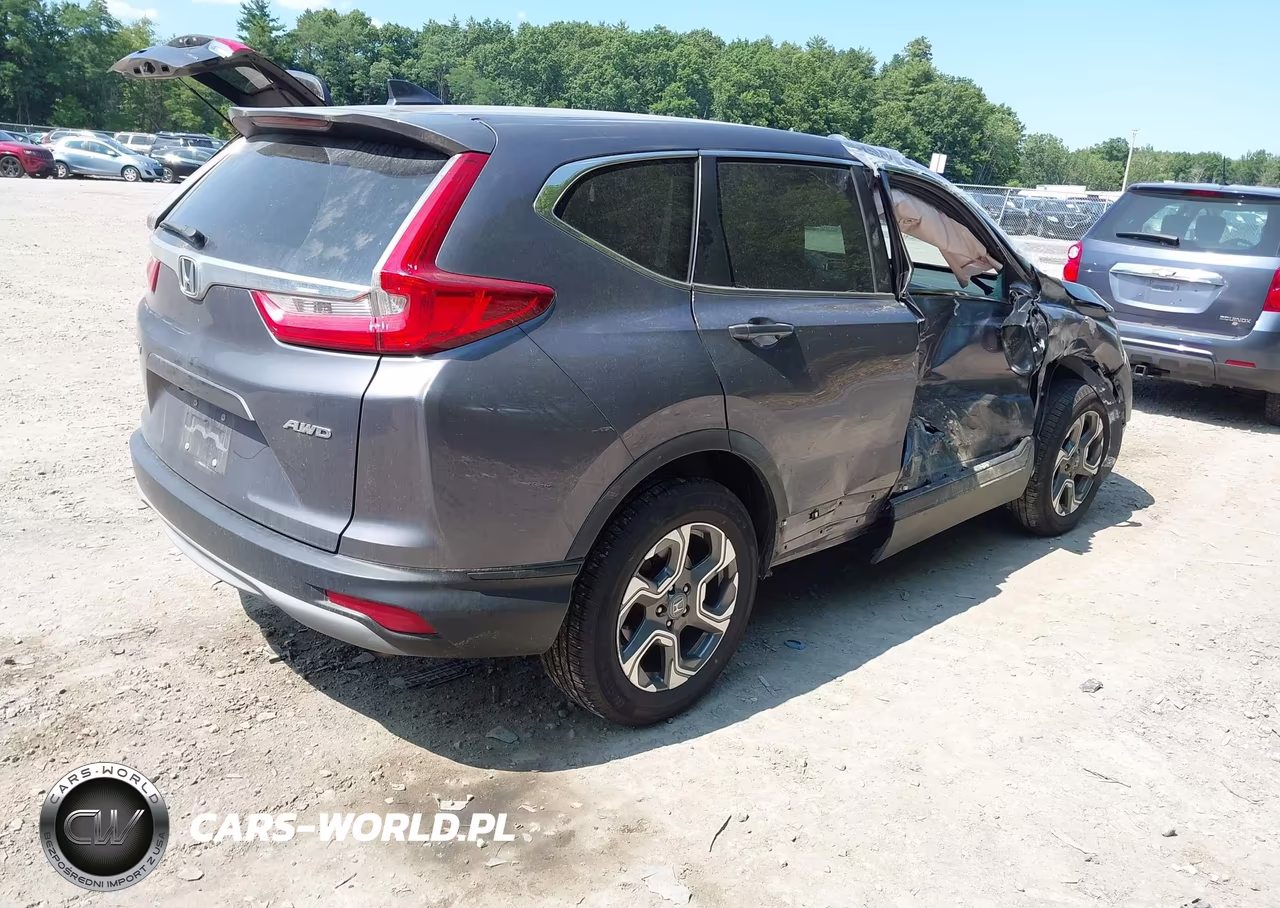 2017 Honda Cr-V Ex-L-Ex-L Navi VIN:5J6RW2H83HL059463 - 4