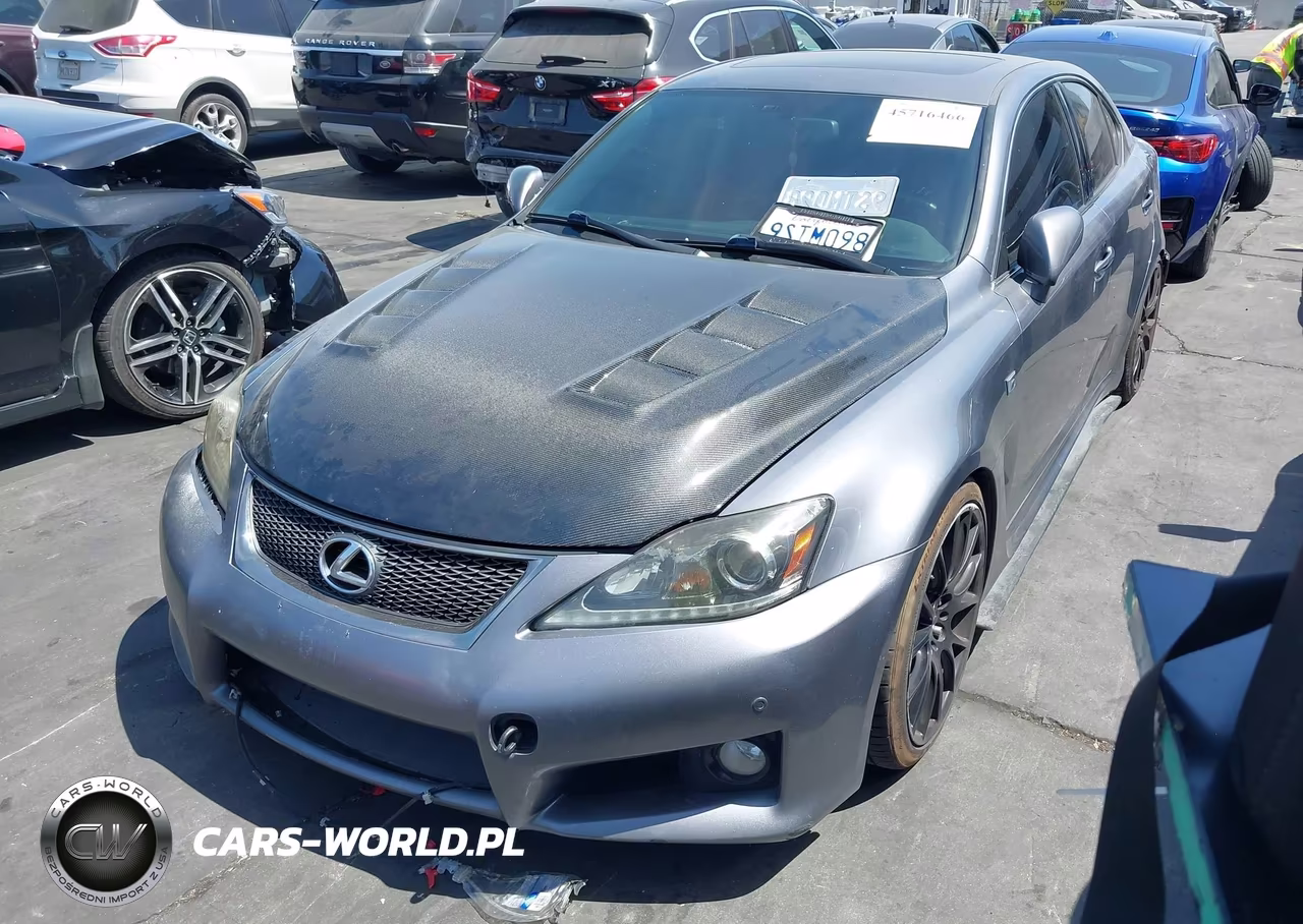 2012 Lexus Is F VIN:JTHBP5C22C5010761 - 2