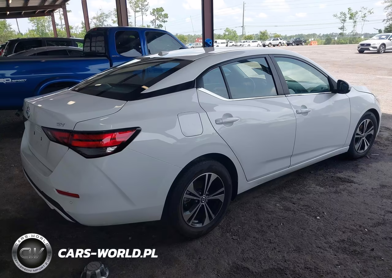 2022 Nissan Sentra Sv Xtronic Cvt VIN:3N1AB8CV9NY222489 - 4