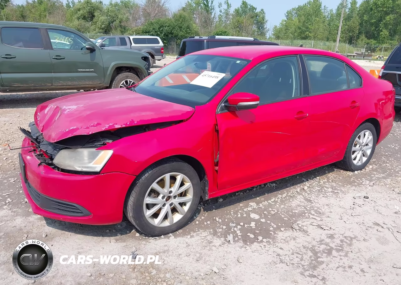 2011 Volkswagen Jetta 2.5L Se VIN:3VWDZ7AJ8BM375400 - 2