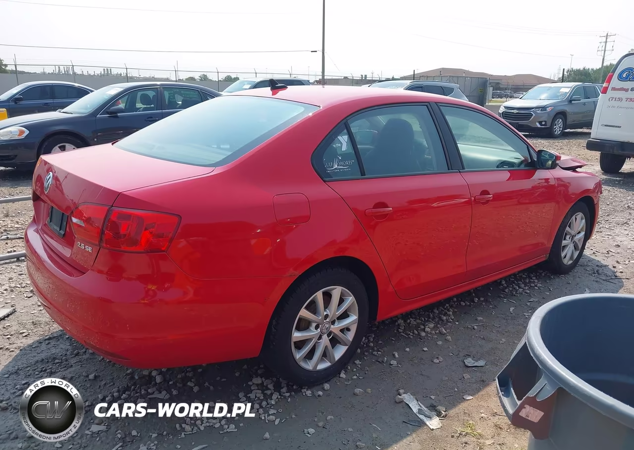 2011 Volkswagen Jetta 2.5L Se VIN:3VWDZ7AJ8BM375400 - 4