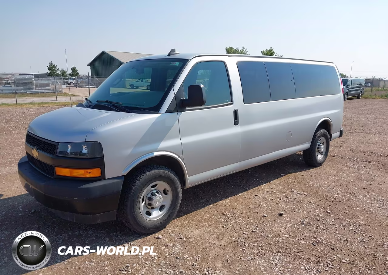 2020 Chevrolet Express Passenger Rwd 3500 Extended Wheelbase Ls VIN:1GAZGNFP1L1254330 - 2