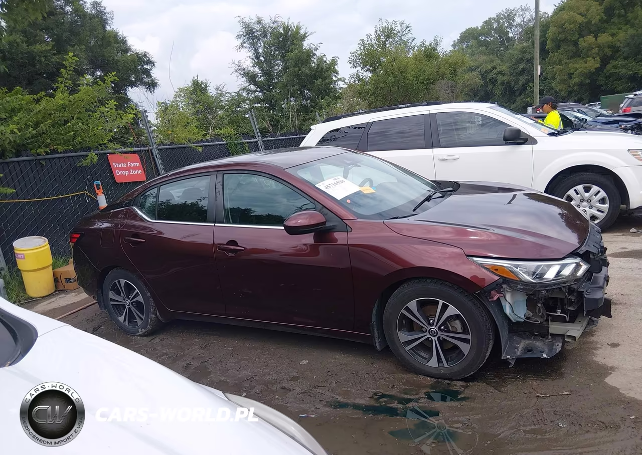 2021 Nissan Sentra Sv Xtronic Cvt VIN:3N1AB8CV9MY274588 - 14