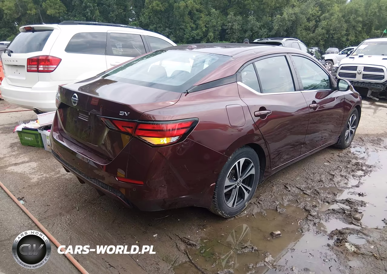 2021 Nissan Sentra Sv Xtronic Cvt VIN:3N1AB8CV9MY274588 - 4