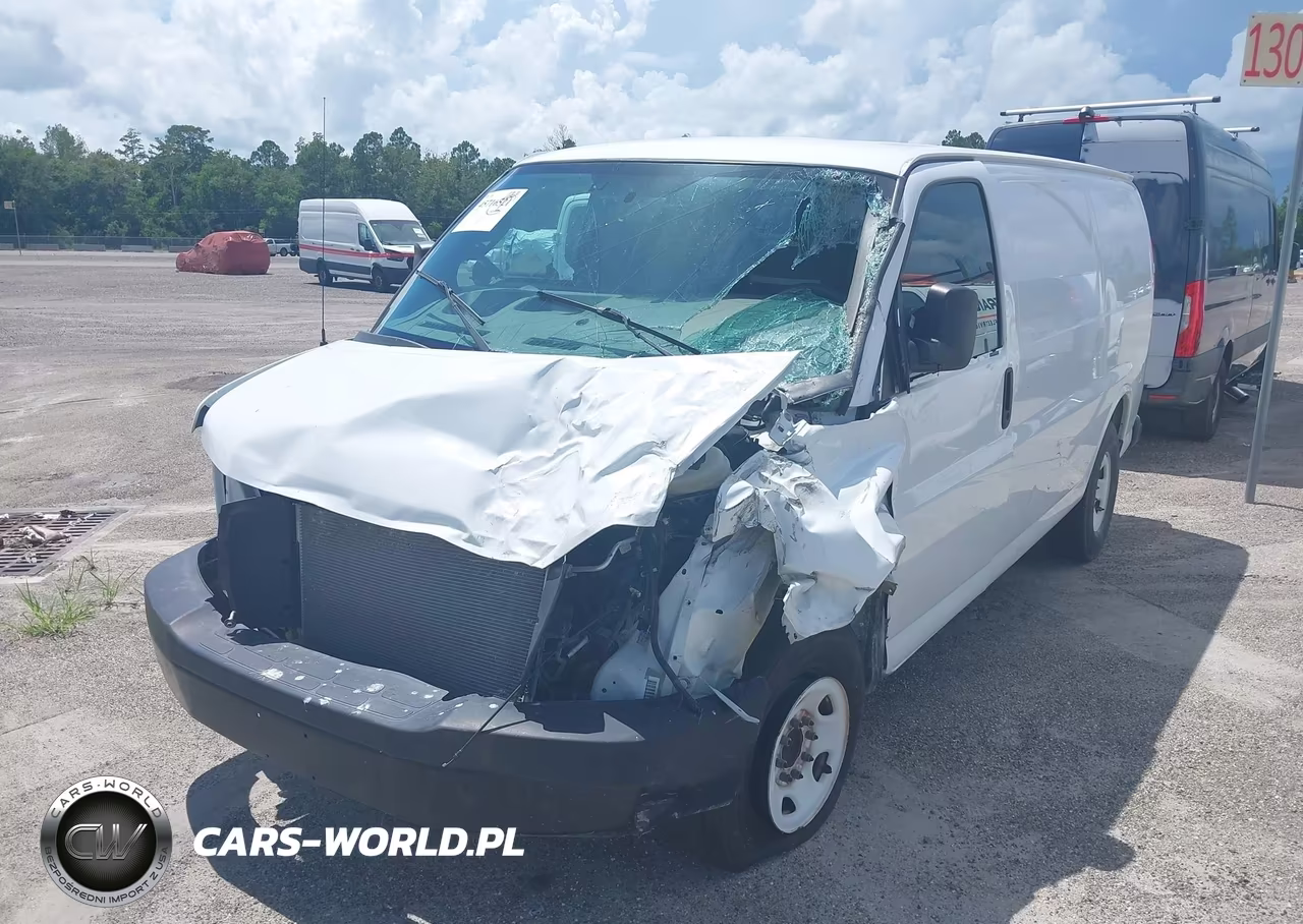 2022 Chevrolet Express Cargo Rwd 2500 Regular Wheelbase Wt VIN:1GCWGAFP6N1263028 - 2