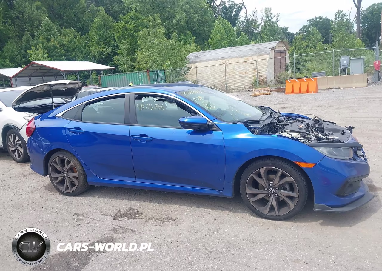 2019 Honda Civic Sport VIN:2HGFC2F8XKH578777 - 13