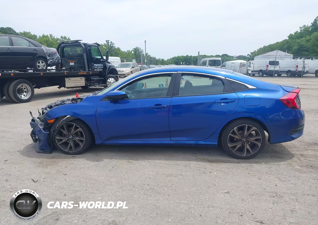 2019 Honda Civic Sport VIN:2HGFC2F8XKH578777 - 14