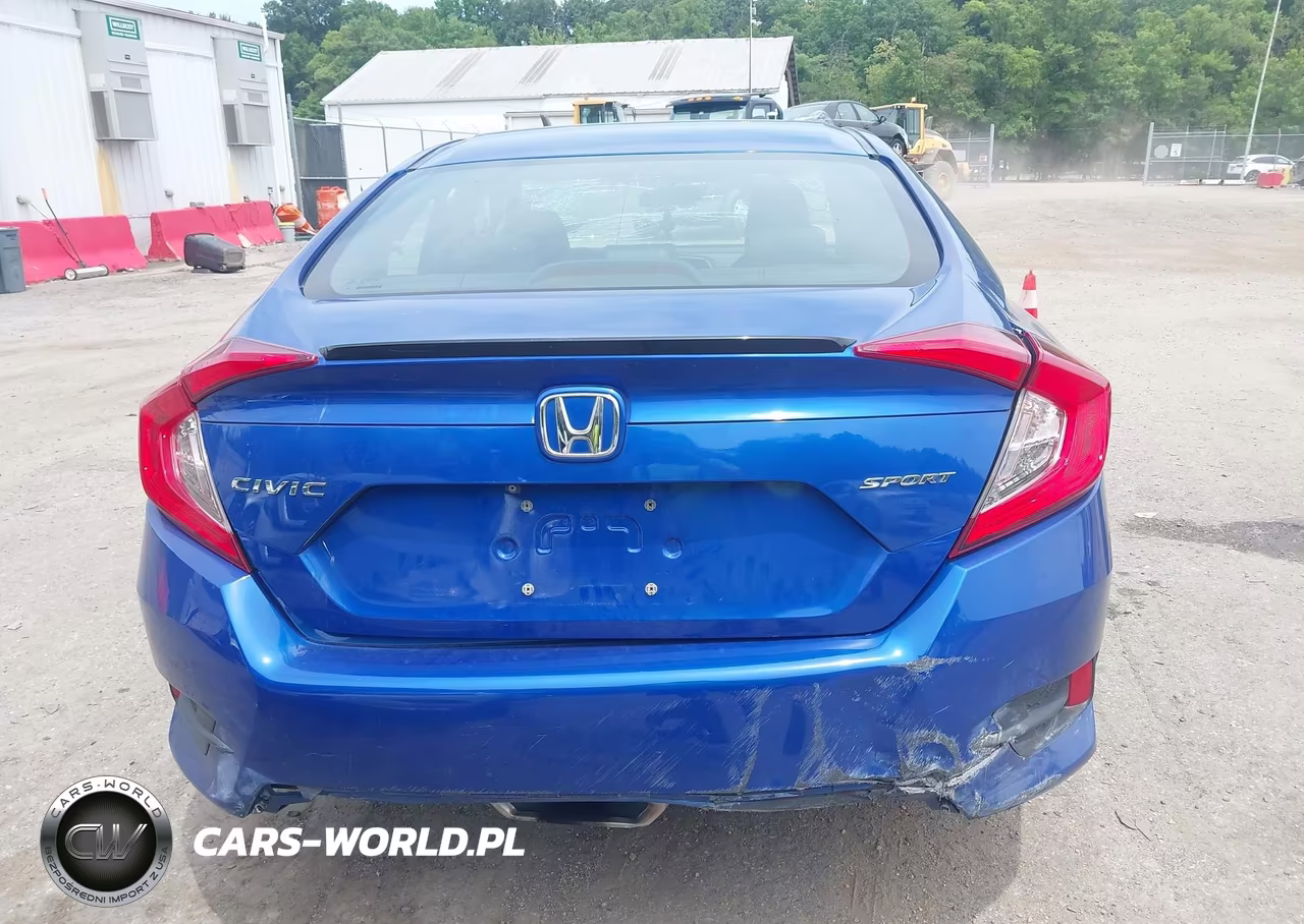 2019 Honda Civic Sport VIN:2HGFC2F8XKH578777 - 16